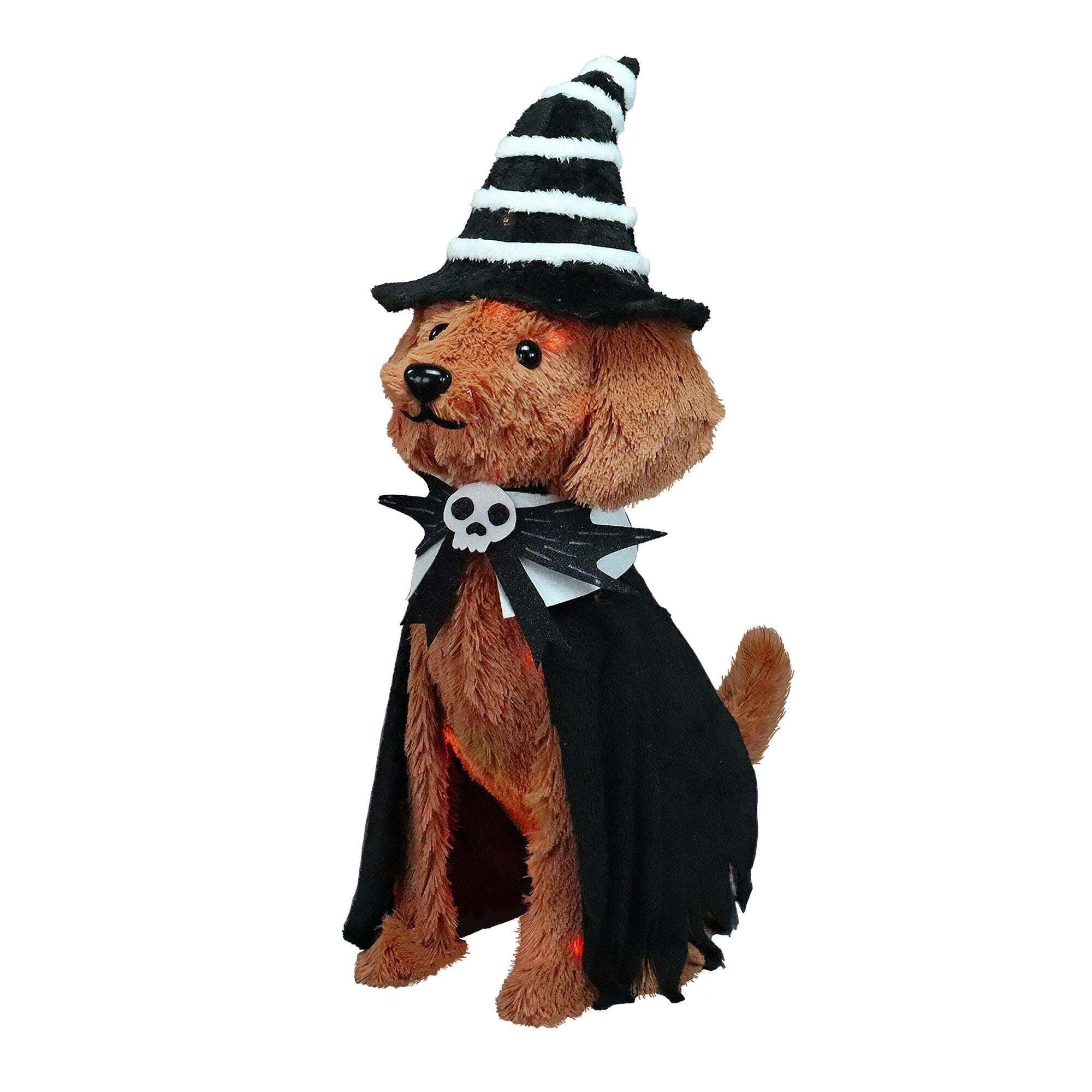 Haunted Living 2-ft Lighted Doodle Witch Dog Decoration - Image 4