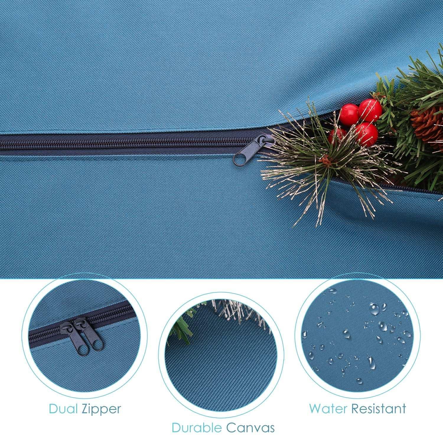Hearth & Harbor Christmas Tree Storage Bag made from Durable Fabric, Fits up to 7.5 ft Holiday Trees - Image 2