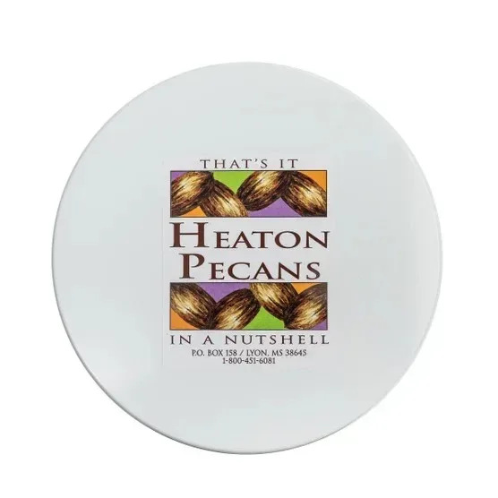 Heaton Pecans Large Square Milk Chocolate Covered Pecan Tin, 3.75 lb. - Image 3