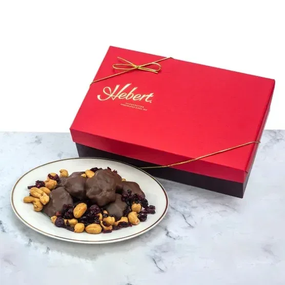 Hebert Candies Milk Chocolate Cranberry Cashew Caramels, 1.8 lb, 36 Total Pieces - Image 4