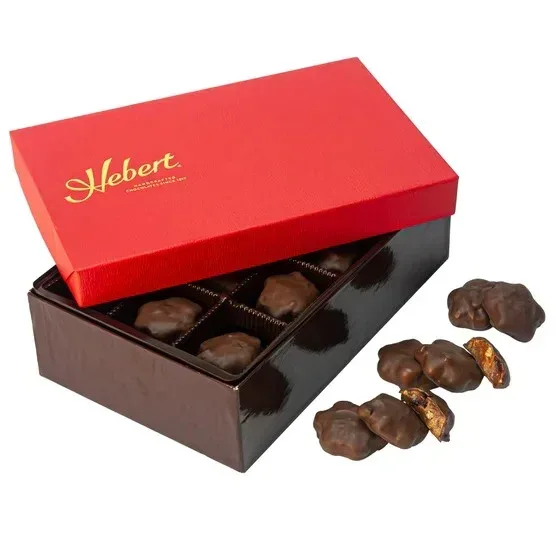 Hebert Candies Milk Chocolate Cranberry Cashew Caramels, 1.8 lb, 36 Total Pieces - Image 6