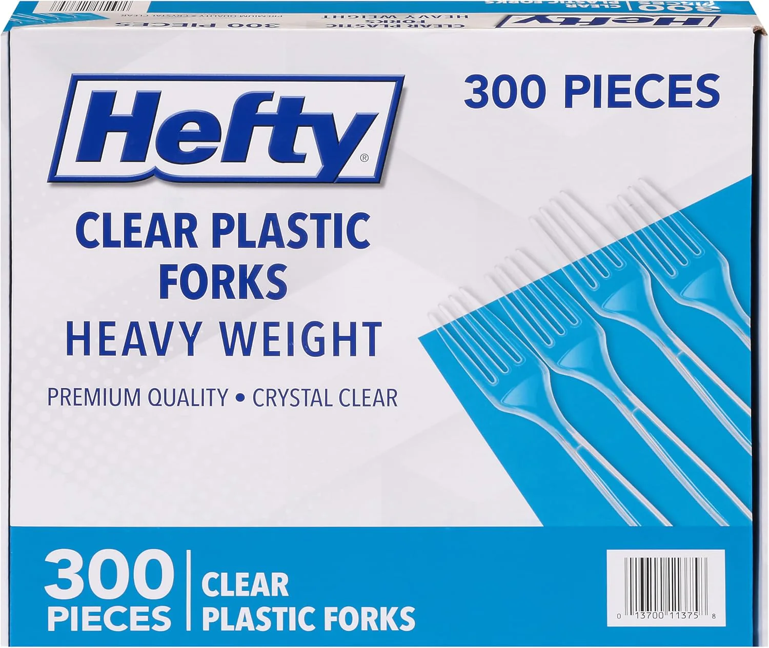 Hefty Wrapped Disposable Plastic Utensils Set, White Disposable Utensils for Picnics, BBQs, Camping, Parties, and More, Includes Forks, Spoons, and Knives - Image 8