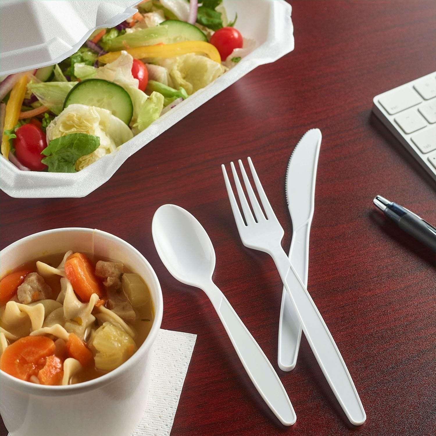 Hefty Wrapped Plastic Cutlery Combo Packs 250 ct. - Image 4