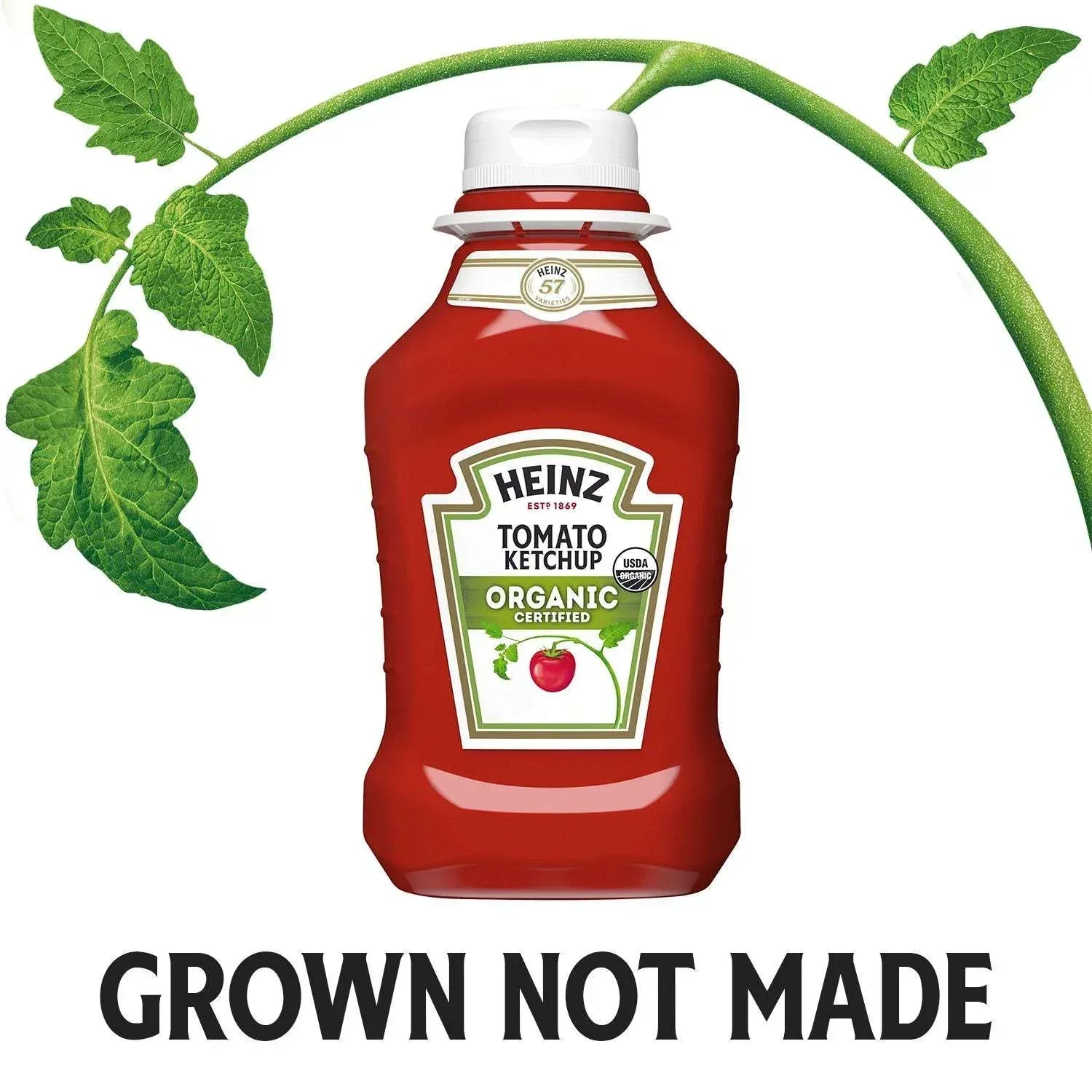 Heinz Organic Certified Tomato Ketchup, 44 oz., 2 pk. - Image 11
