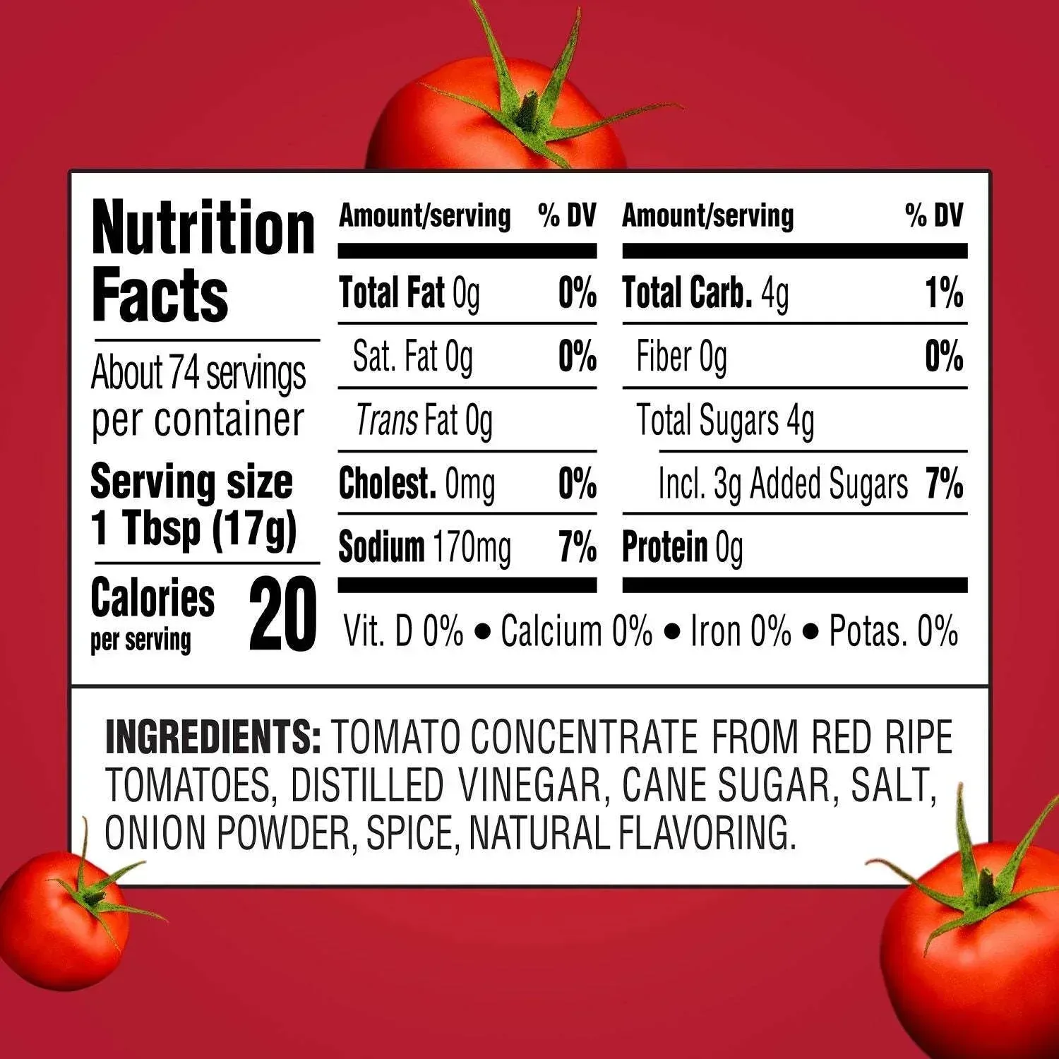 Heinz Simply Tomato Ketchup, 44 oz., 2 pk. - Image 5