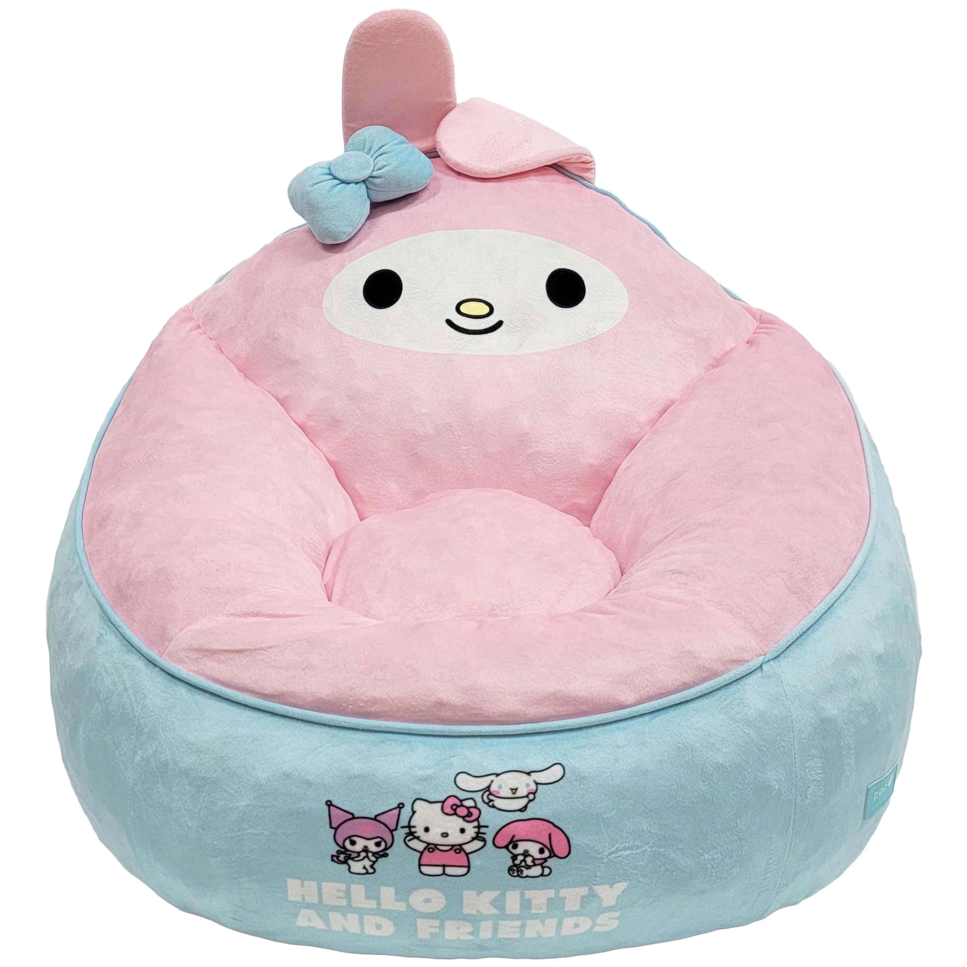 Hello Kitty and Friends Cinnamoroll Kids' Compressed Foam Bean Bag Chair - Image 9