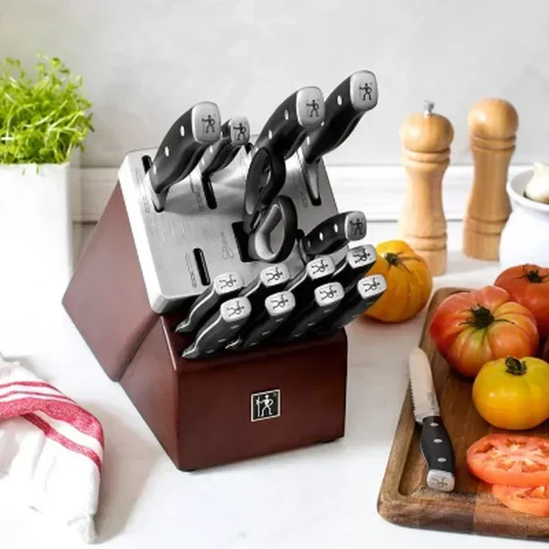 Henckels Forged Accent 16-Piece Self-Sharpening Knife Block - Image 2