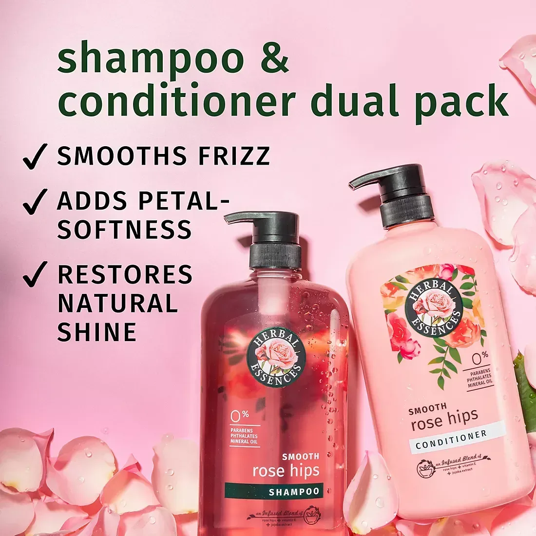 Herbal Essences Smooth Collection Shampoo and Conditioner Bundle, 2 pk./33.8 oz. - Image 4