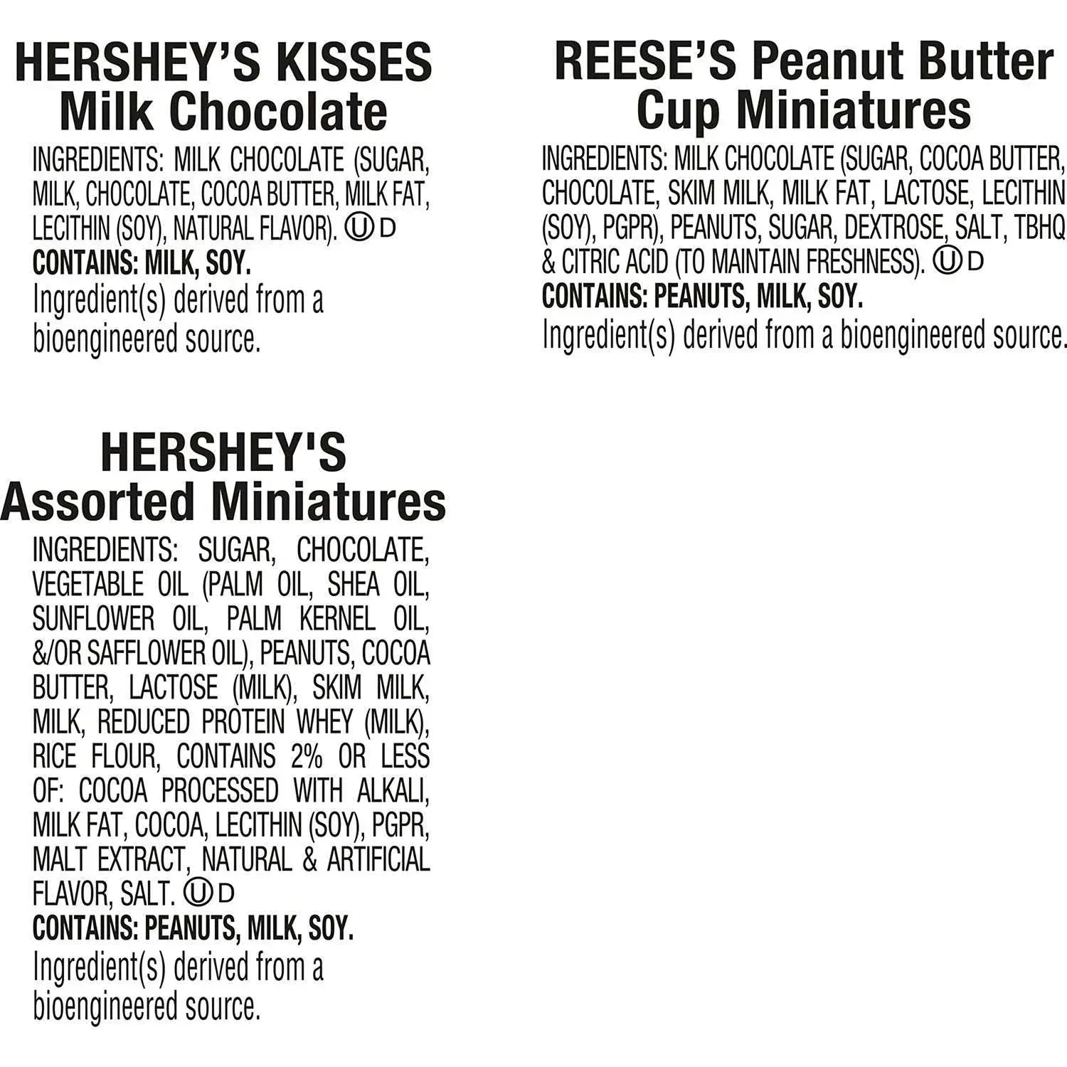 HERSHEY'S Christmas Assorted Chocolate Candy, 130 pcs. - Image 3