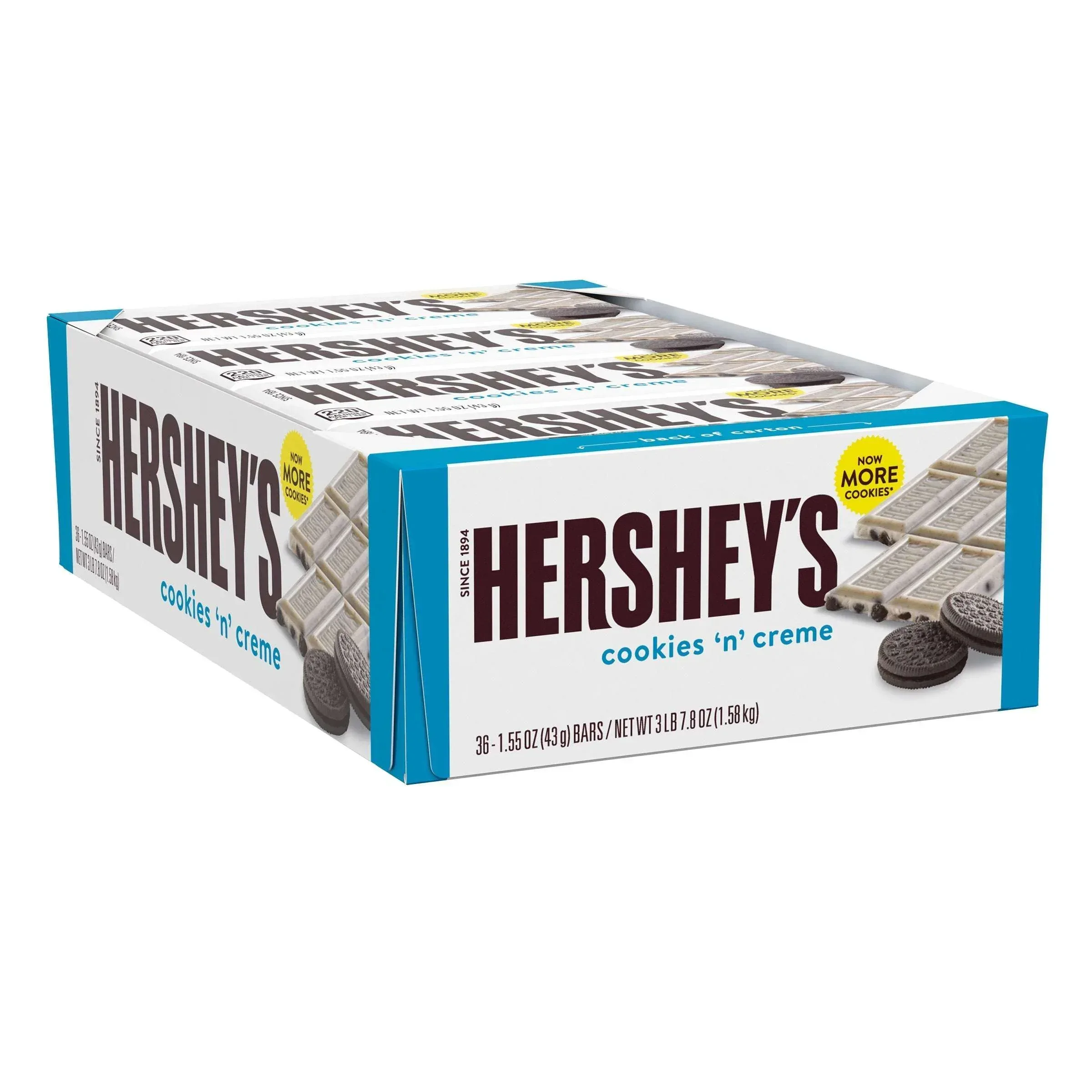 Hershey's, Cookies N' Creme, 1.55 oz, 36-count - Image 3