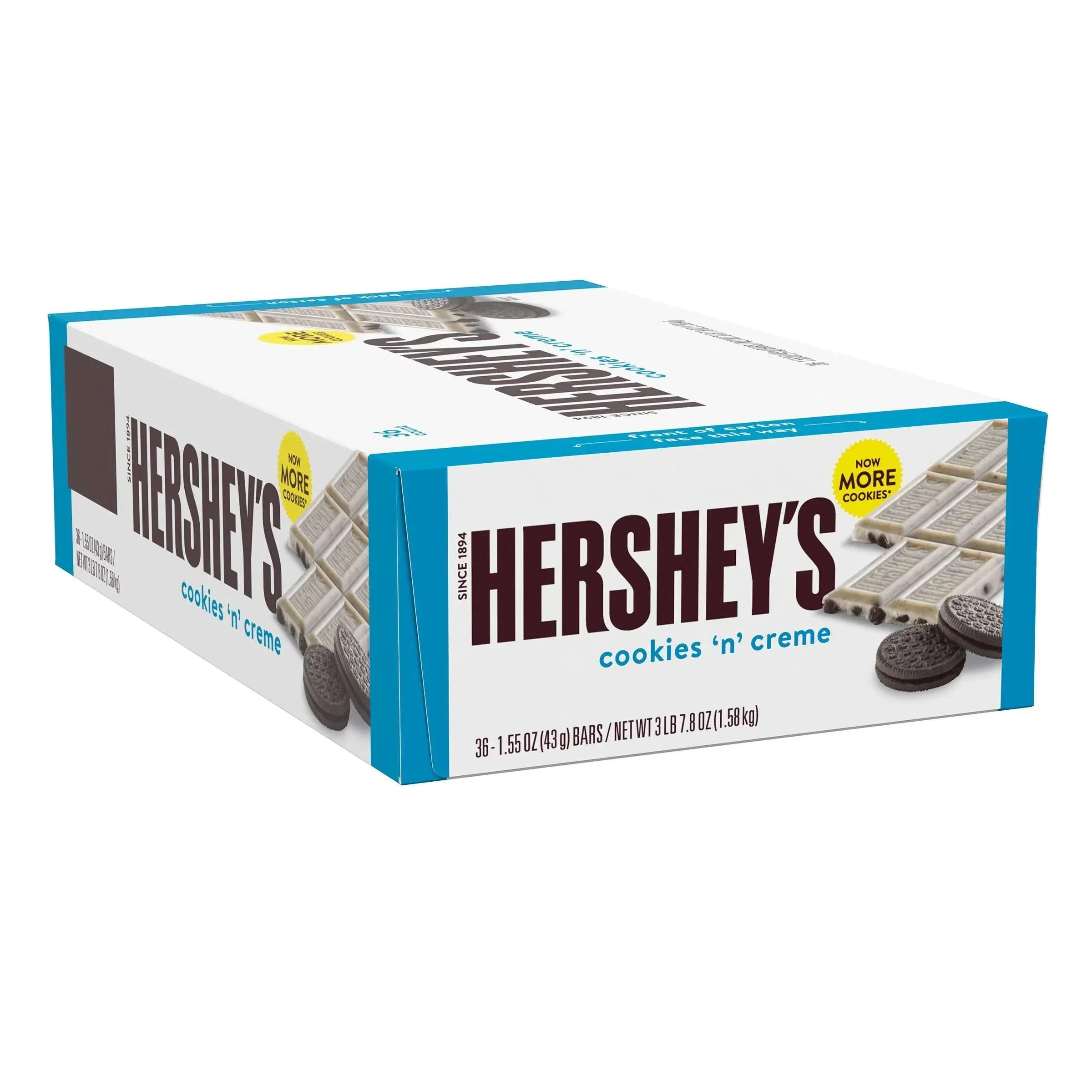 Hershey's, Cookies N' Creme, 1.55 oz, 36-count - Image 4
