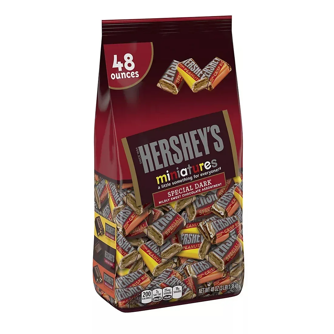 Hershey's Special Dark Chocolate Miniatures, 48 oz.