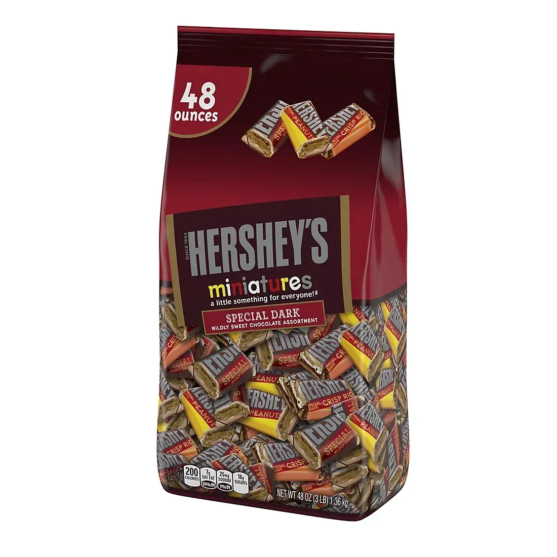 Hershey's Special Dark Chocolate Miniatures, 48 oz. - Image 3