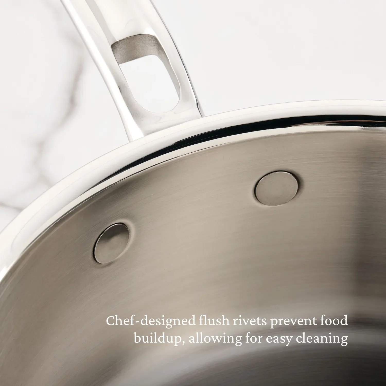 Hestan ProBond Luxe Stainless Steel Butter Warmer, 0.75qt. - Image 3