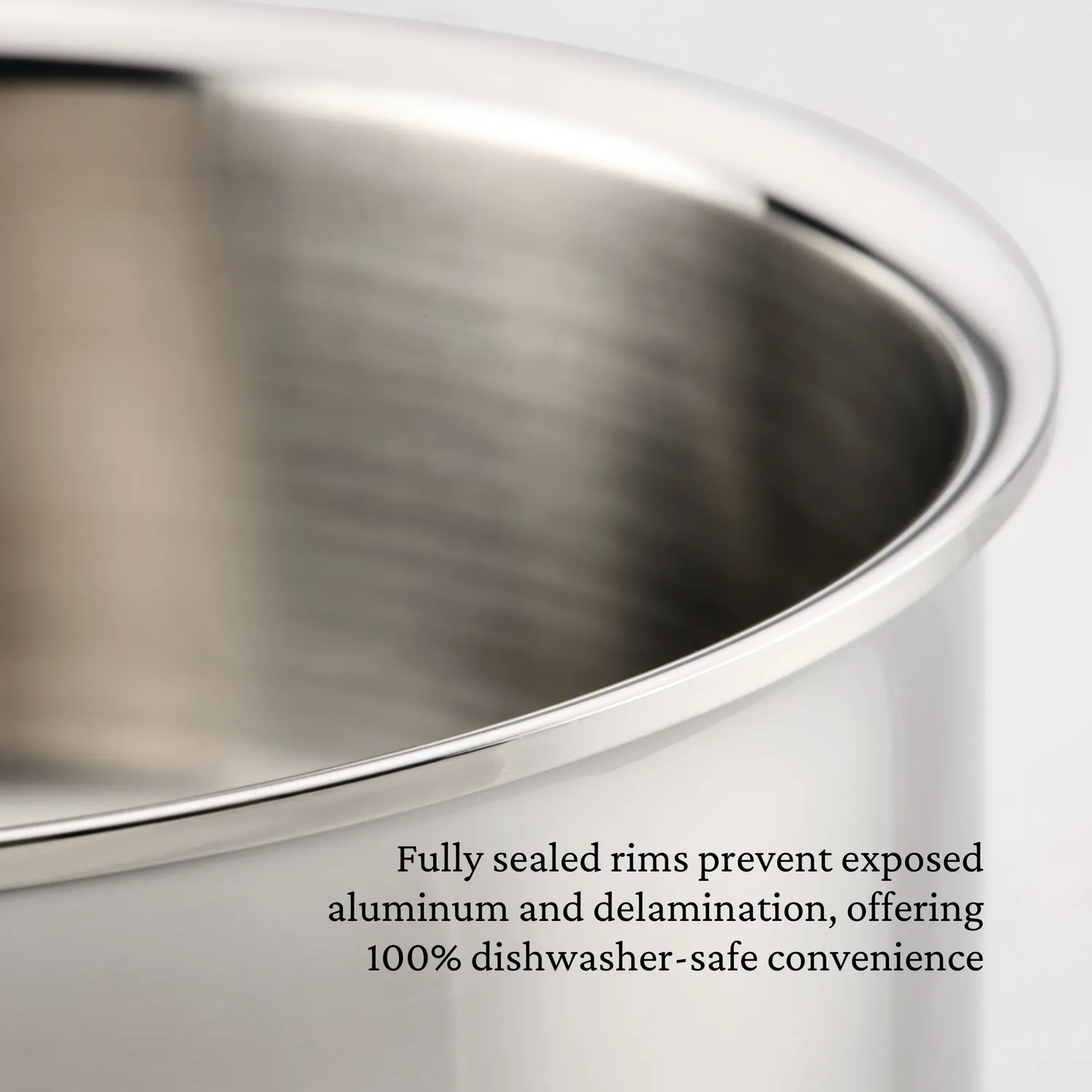 Hestan ProBond Luxe Stainless Steel Butter Warmer, 0.75qt. - Image 4