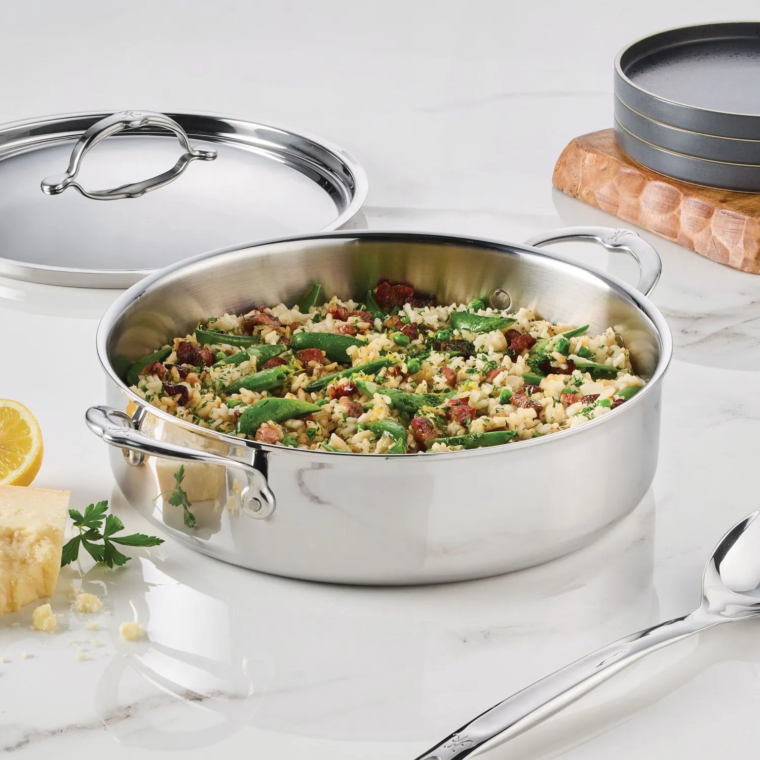 Hestan ProBond Luxe Stainless Steel Rondeau - Image 3