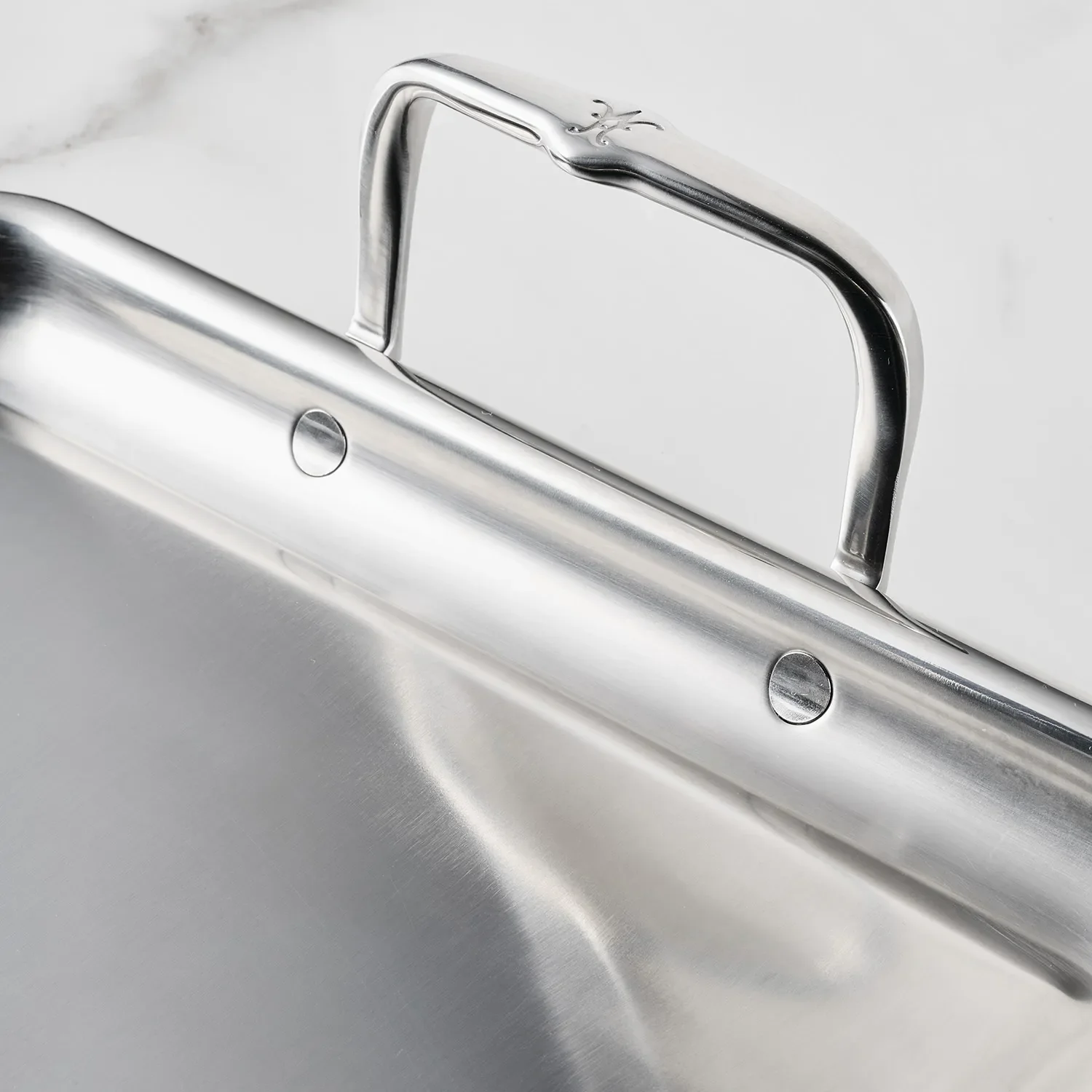 Hestan Provisions Stainless Steel Double Burner Griddle - Image 3