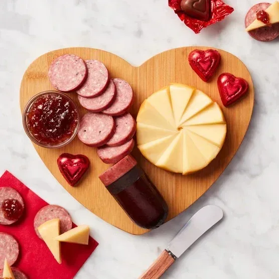 Hickory Farms Valentine's Day Charcuterie Board Gift Set - Image 3