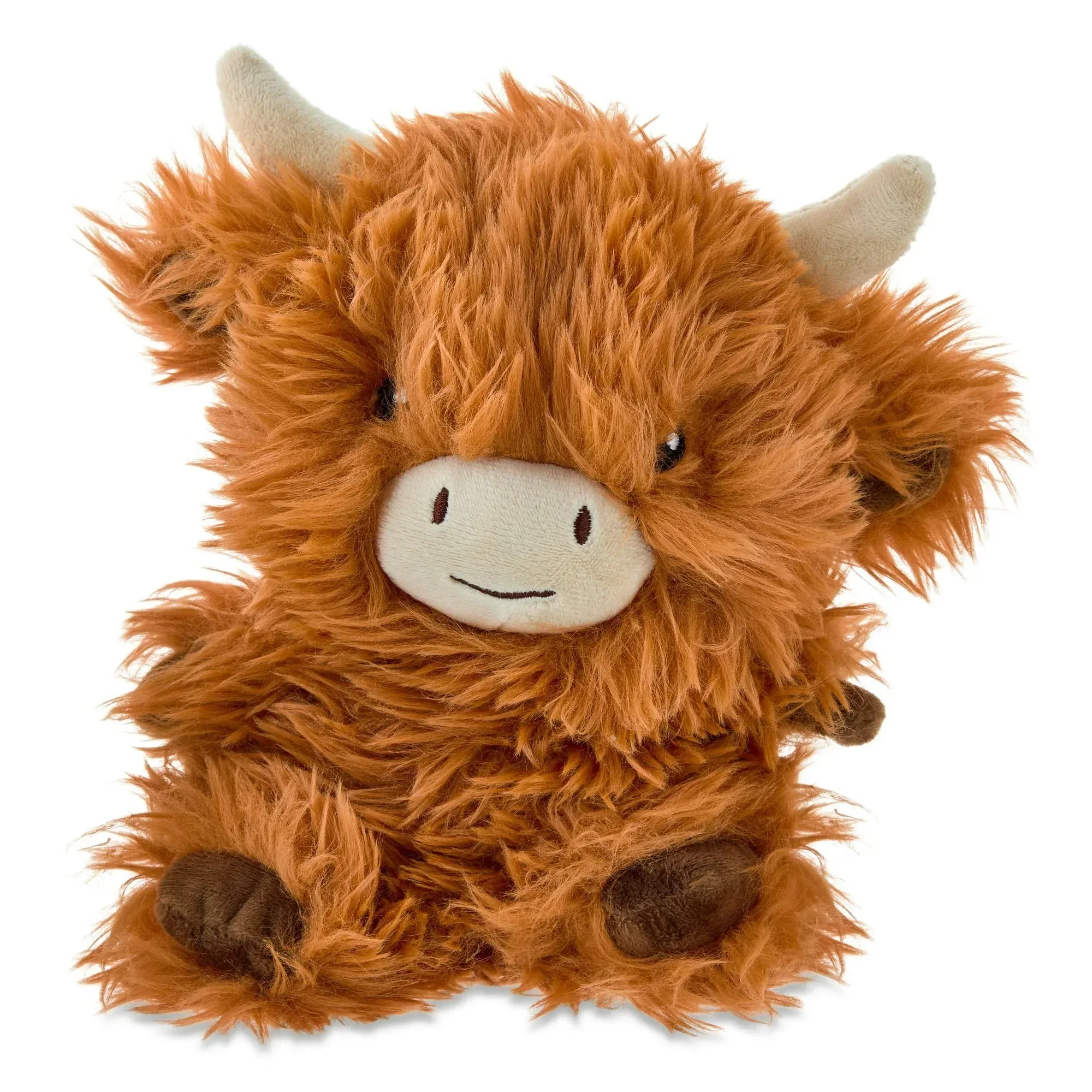 Highland Cow, Brown, 8", Valentine's Day by Way To Celebrate