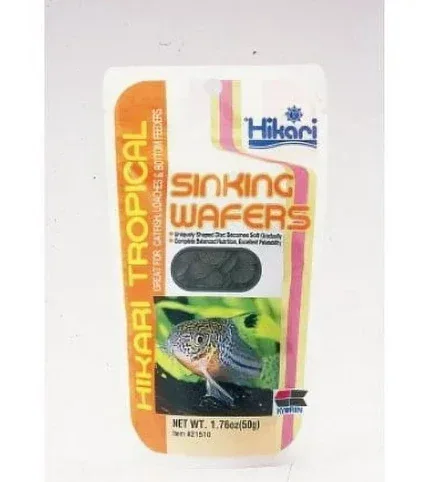 Hikari Usa Inc. Hik Food Sink Tropical Wafer 1.76 Ounce