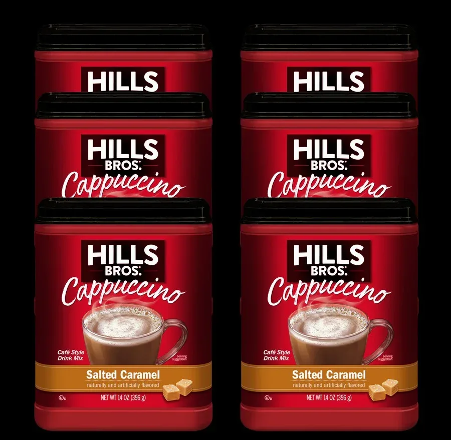 Hills Bros. Cappuccino Salted Caramel - Instant Cappuccino Mix - Image 5