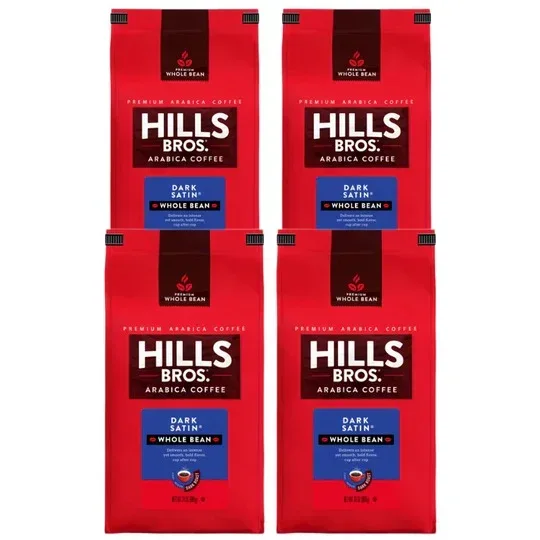Hills Bros. Coffee Dark Satin - Dark Roast - Whole Bean - Premium Arabica - Image 6