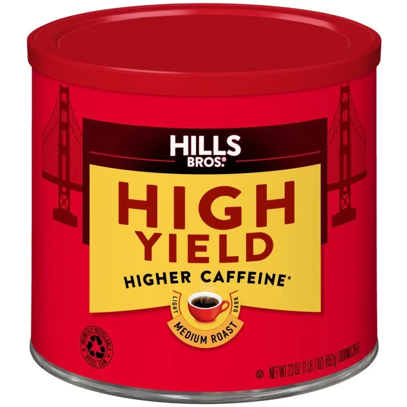 Hills Bros. Coffee High Yield - Medium Roast - Ground
