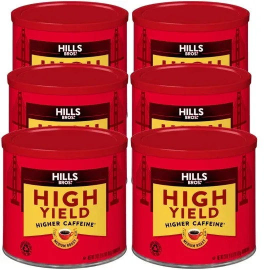 Hills Bros. Coffee High Yield - Medium Roast - Ground - Image 12