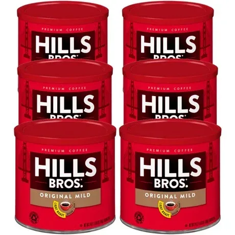 Hills Bros. Coffee Original Mild - Light Roast - Ground - Image 14