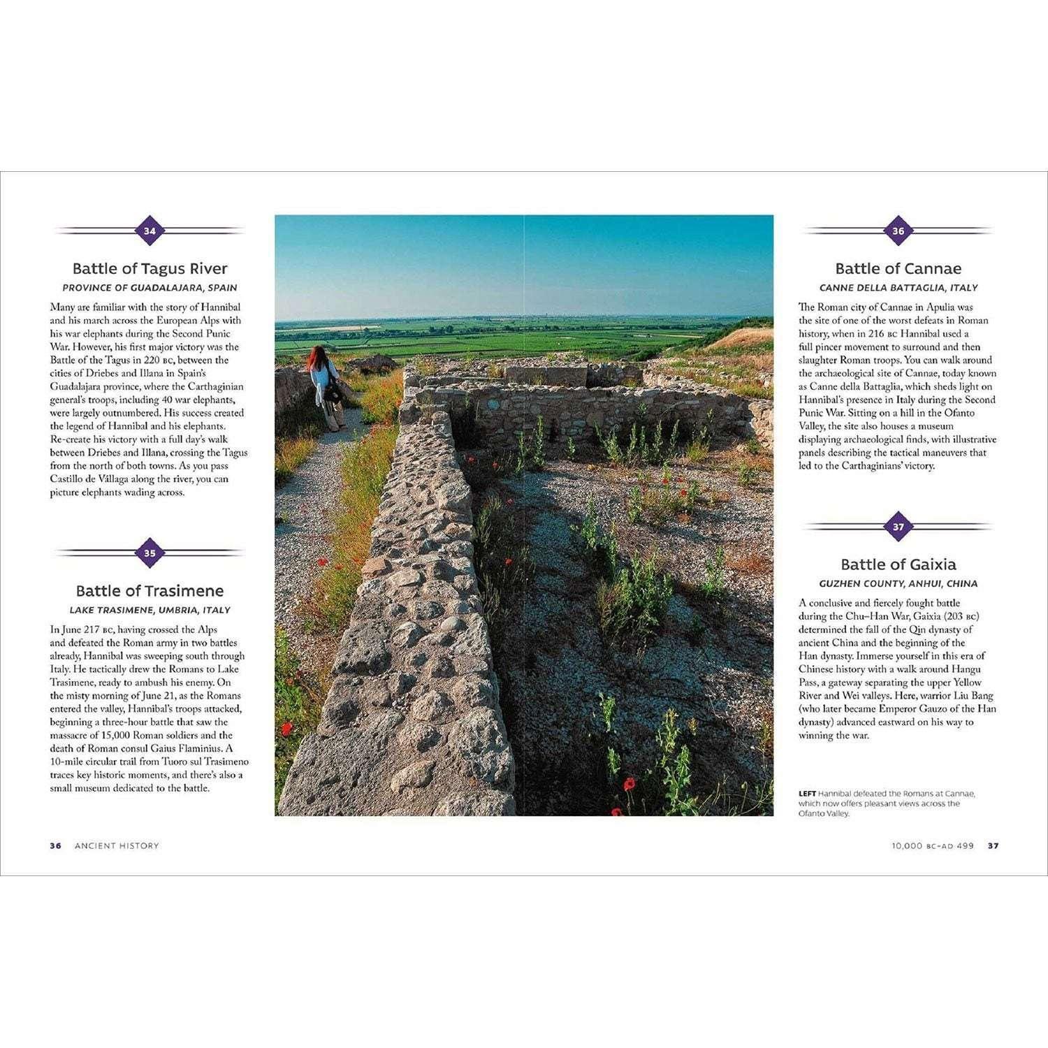 Historic Battlefields in 500 Walks by Steve Fallon, Hardcover - Image 3