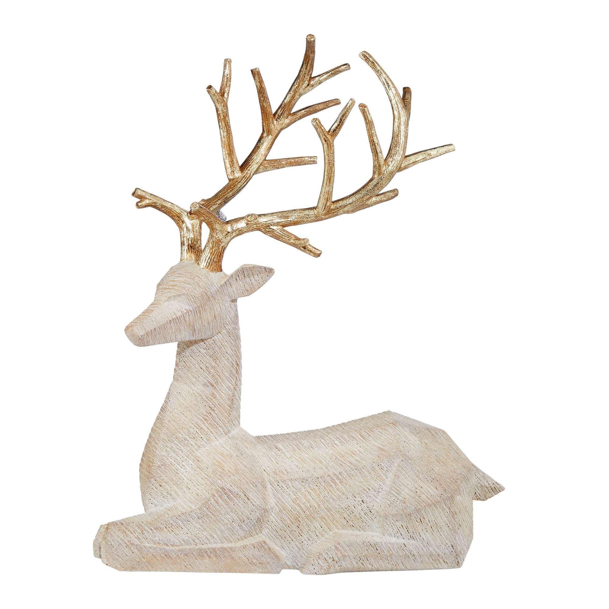 Holiday Deer Family with Trees, Set of 5 - Image 4