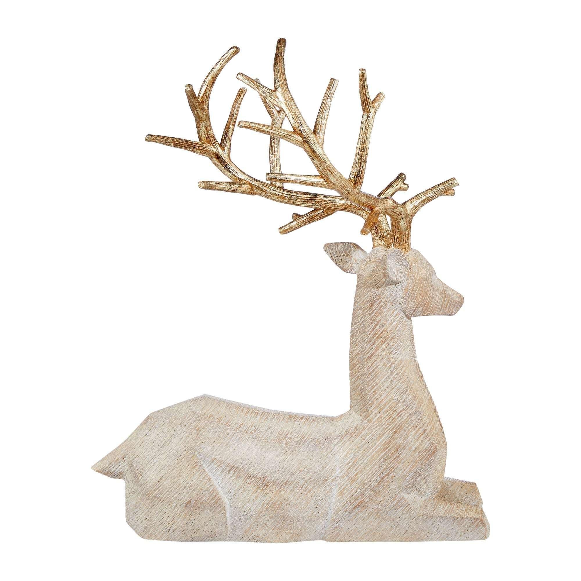 Holiday Deer Family with Trees, Set of 5 - Image 5