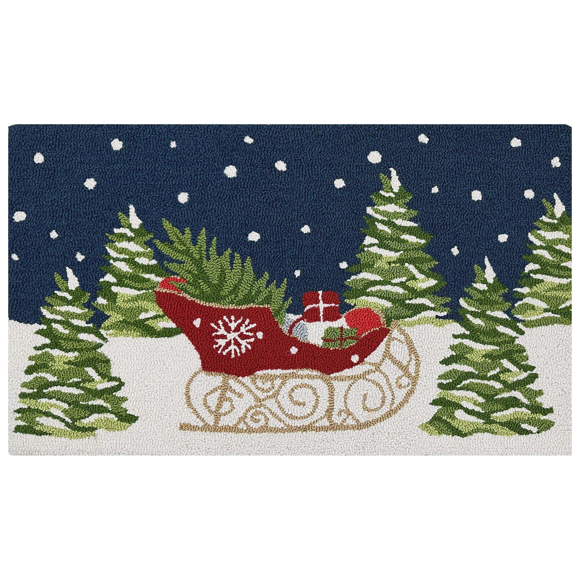 Holiday Hooked Accent Rug, 22” x 38” - Image 4