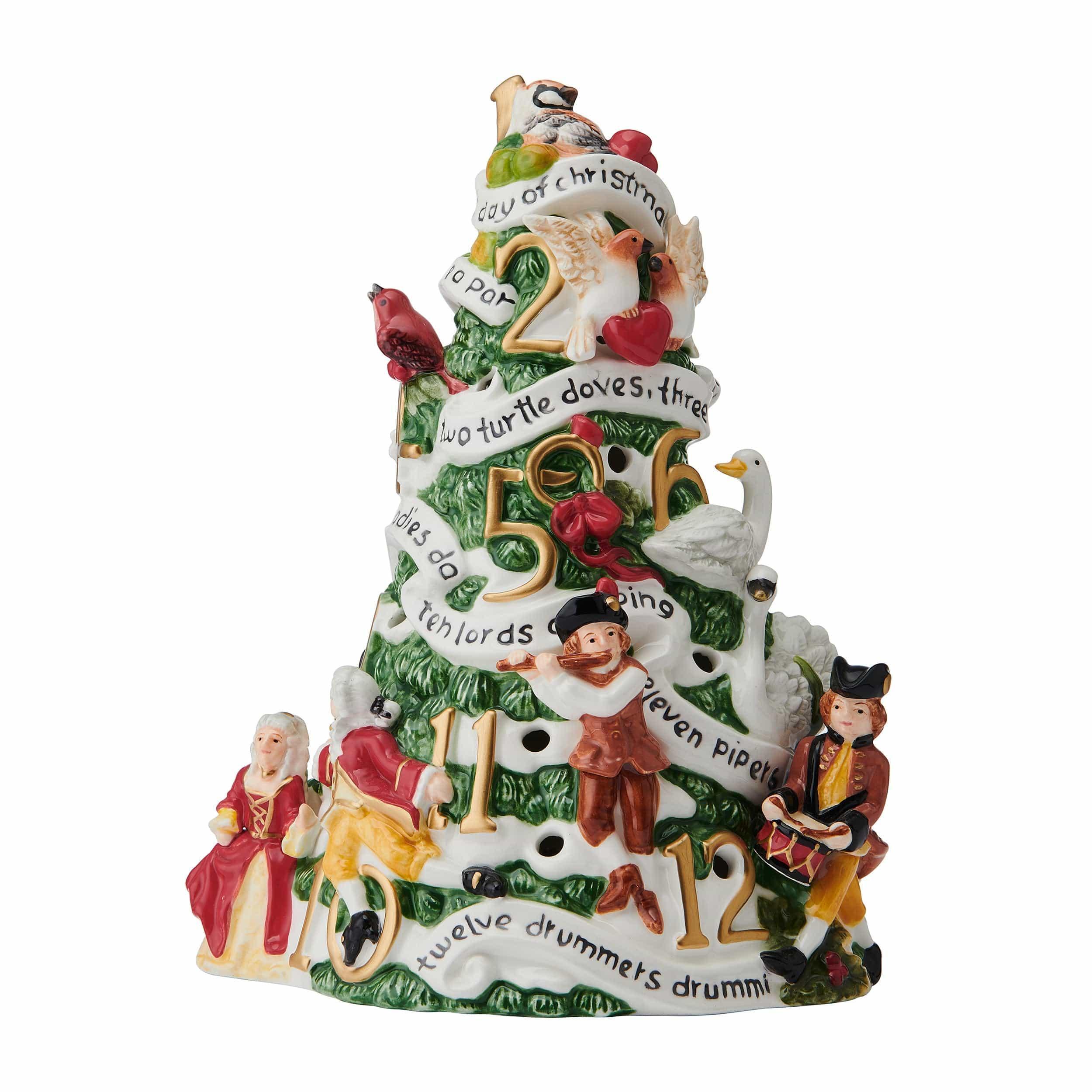Holiday Luminary Christmas Tree LED Figurine, 9.5 IN - Image 2