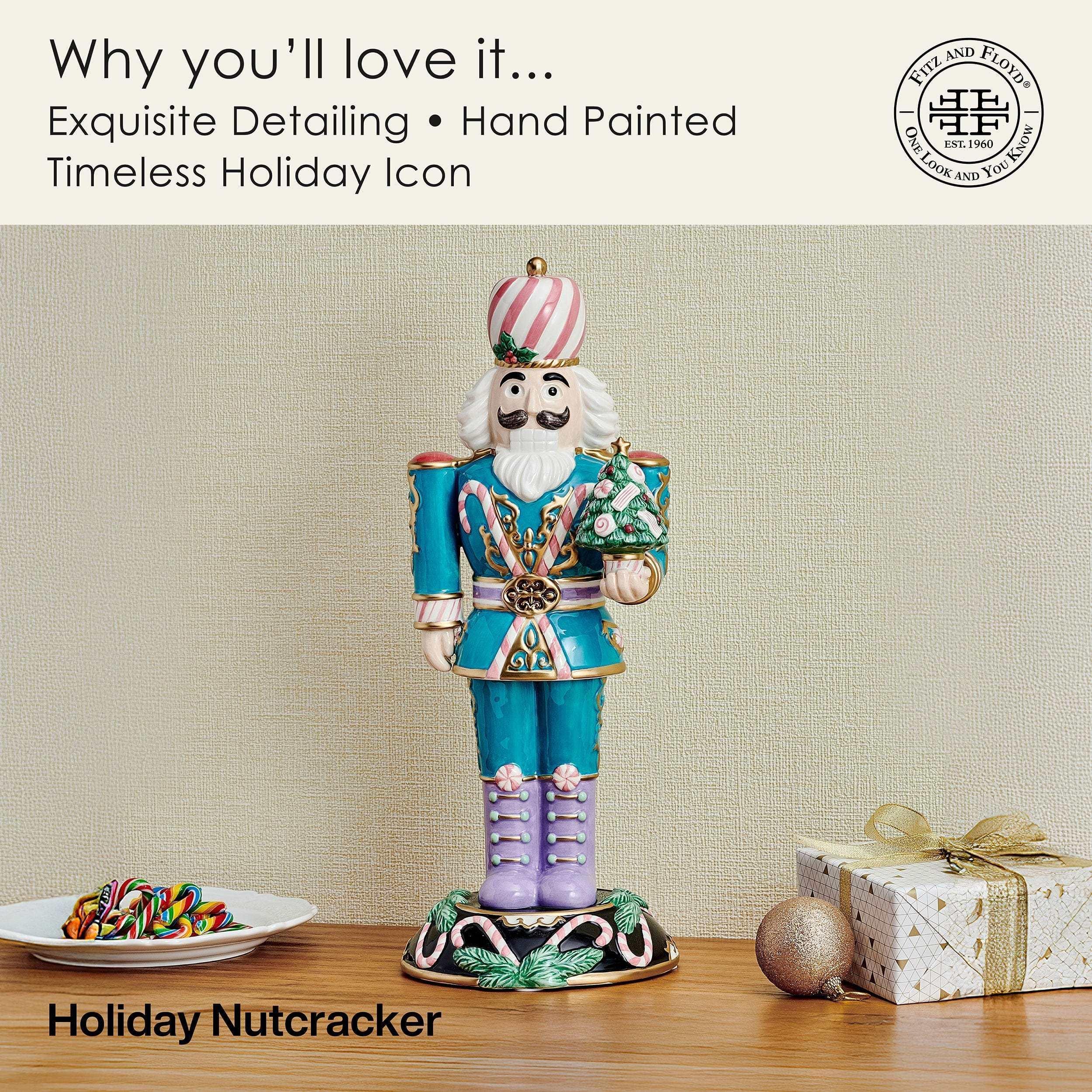Holiday Nutcracker Pastel Sugar Plum King, 17 IN - Image 7