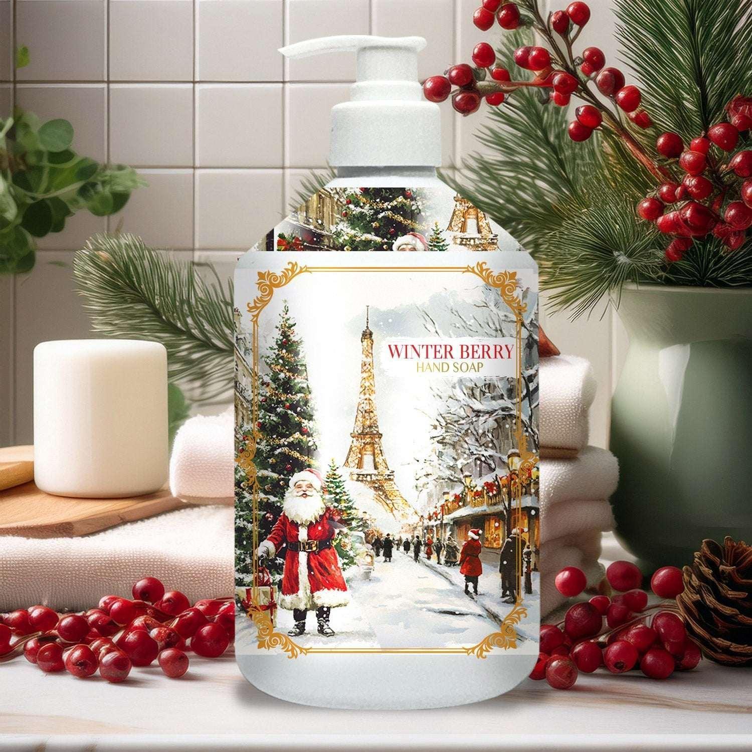 Home + Body Holiday Passport Hand Soap, 21.5 fl oz, 8-pack - Image 5