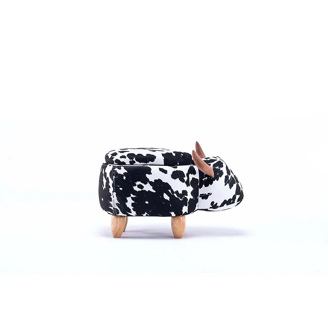 Home to Office Connor the Cow Ottoman - Image 3