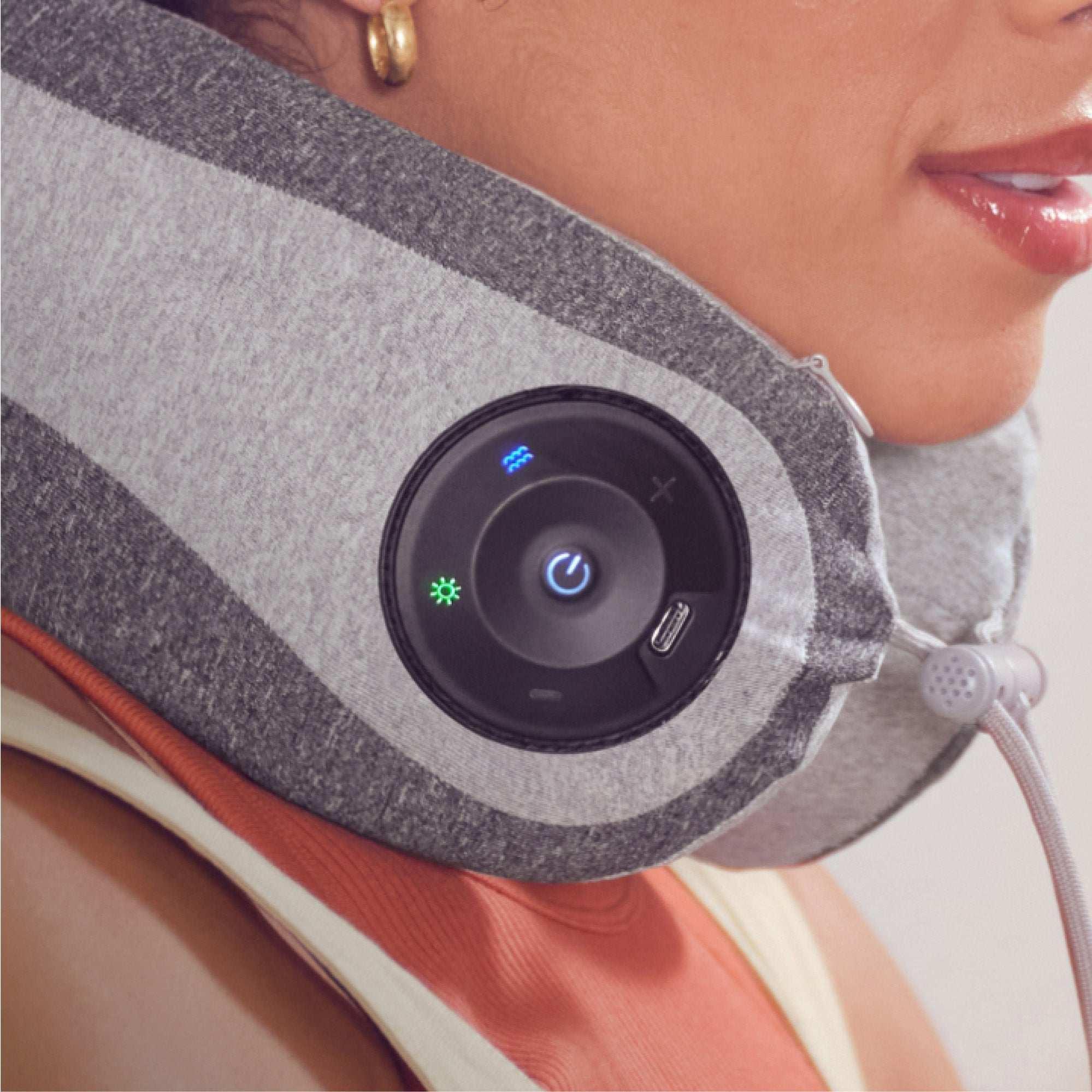 Homedics Portable Neck Massager with Music & Vibration - Image 4
