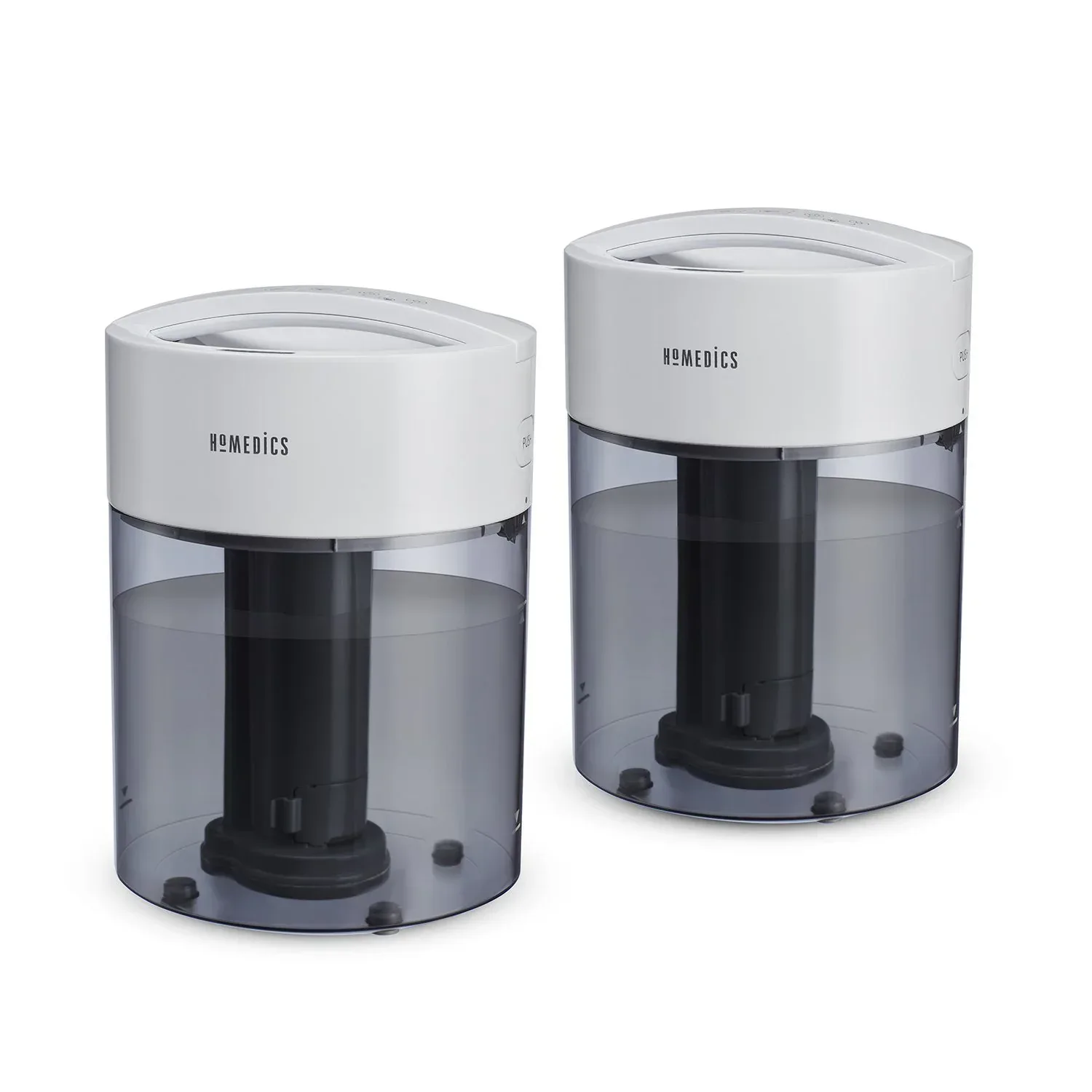 HoMedics Total Comfort UV-C, Cool Mist Ultrasonic Humidifier for Medium Rooms - 2 Pack - Image 10