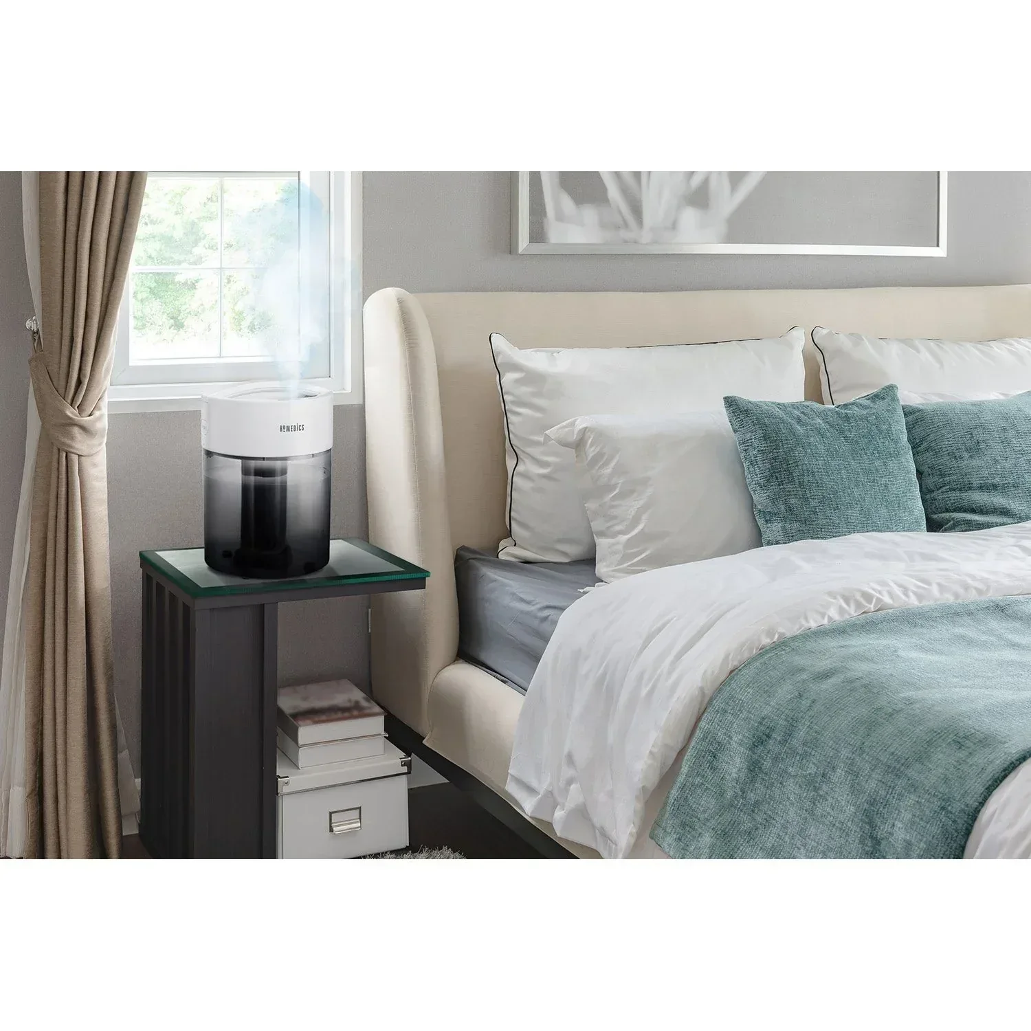 HoMedics Total Comfort UV-C, Cool Mist Ultrasonic Humidifier for Medium Rooms - 2 Pack - Image 14