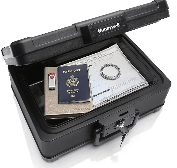 Honeywell Safes 0.24 Cu.-Ft. Fireproof/Waterproof Chest - Image 3