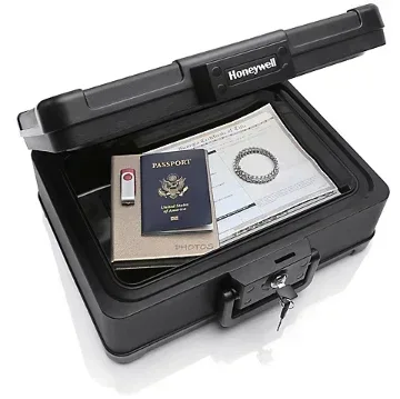 Honeywell Safes 0.24 Cu.-Ft. Fireproof/Waterproof Chest - Image 2
