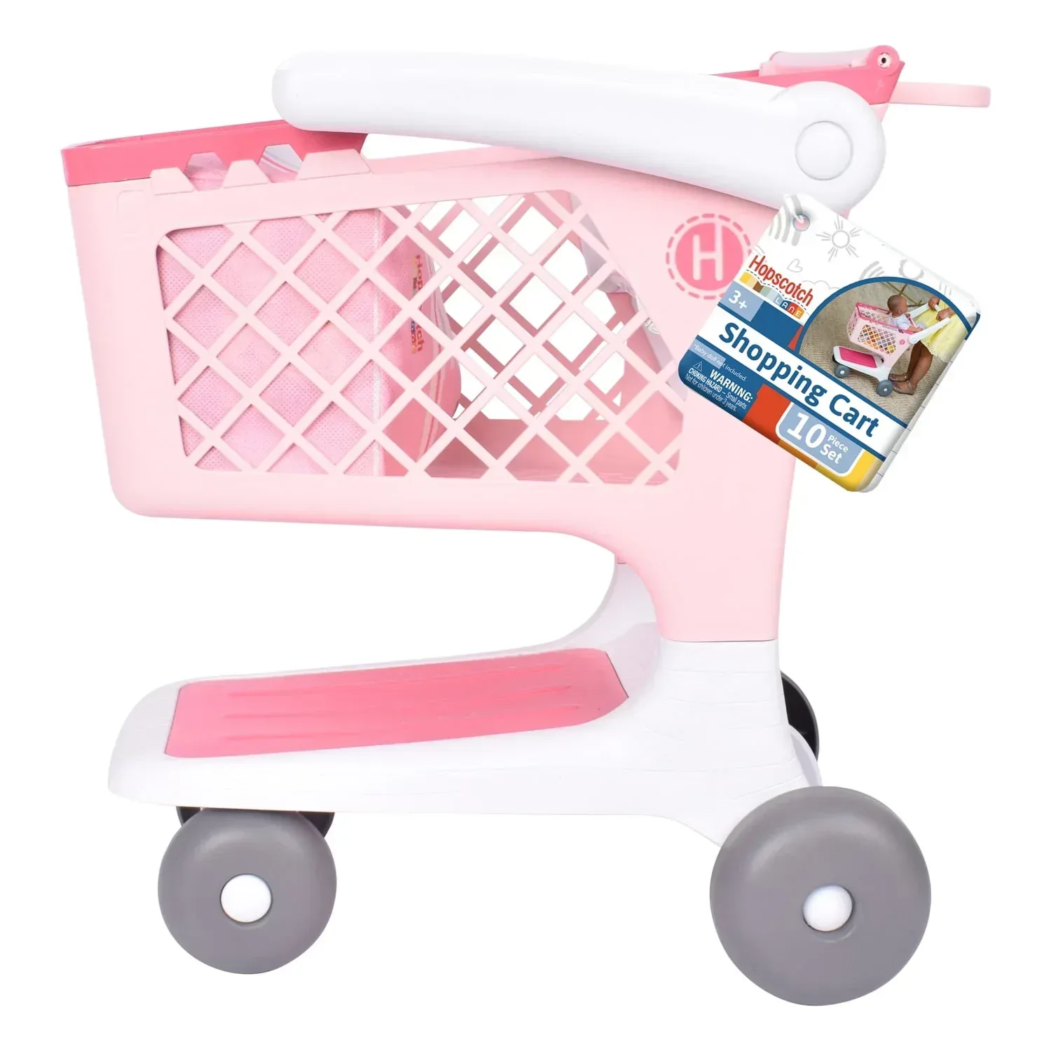 Hopscotch Lane My Baby Doll's Shopping Cart, Baby Doll Accessory-10 Play Pieces, Children Ages 2+ - Image 2