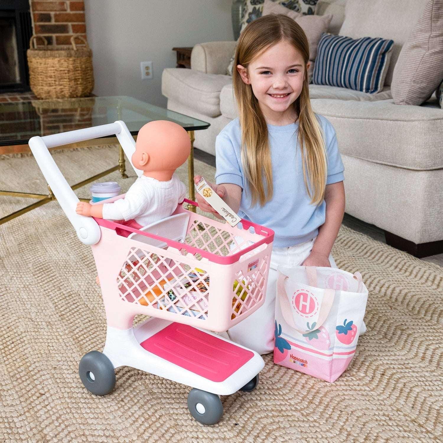 Hopscotch Lane My Baby Doll's Shopping Cart, Baby Doll Accessory-10 Play Pieces, Children Ages 2+ - Image 5