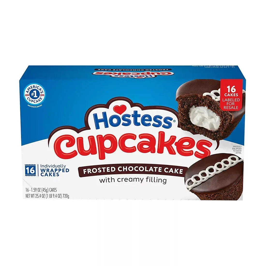 Hostess Cupcakes, Chocolate Snack Cakes, 16 ct.