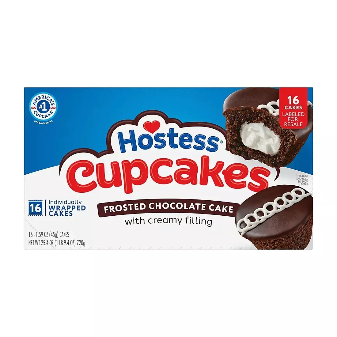 Hostess Cupcakes, Chocolate Snack Cakes, 16 ct. - Image 4
