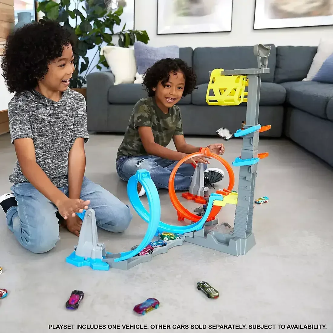 Hot Wheels Loop & Launch Track Set - Image 3