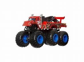 Hot Wheels Monster Trucks HWMT Big Rig and Truck Multipack - Image 2
