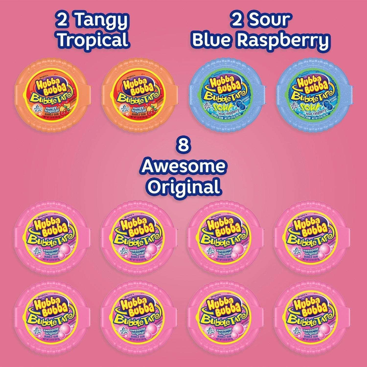 Hubba Bubba Bubble Tape Gum, 2 oz., 12 pk. - Image 3