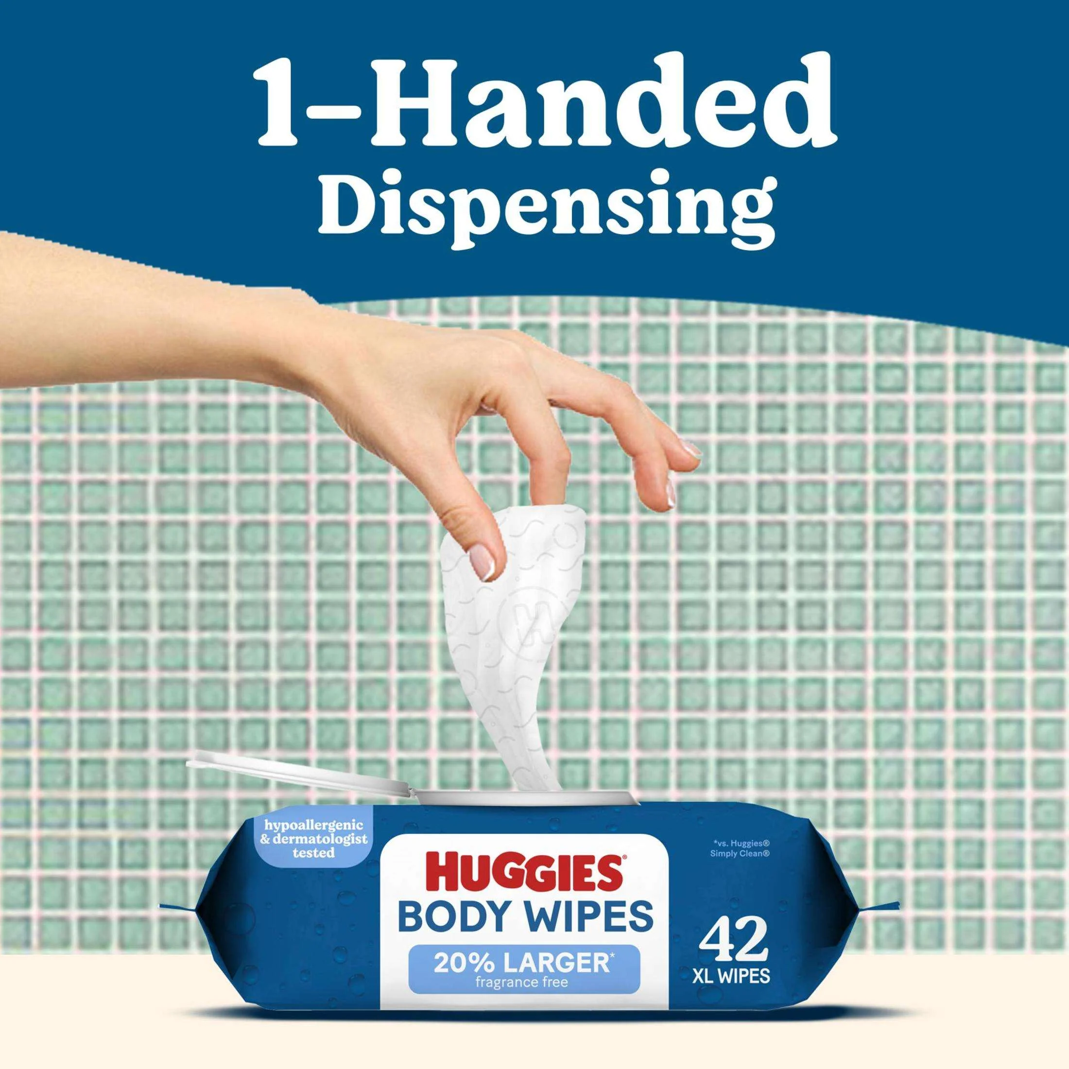Huggies Extra Large Unscented Wipes, 3 Flip-Top Packs, 126 Count - Image 7